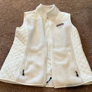 Vineyard Vines Quilted and Fleece Vest
